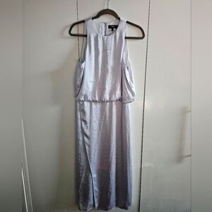 NWOT Theory Size 6 Light Blue Grey Elegant dress